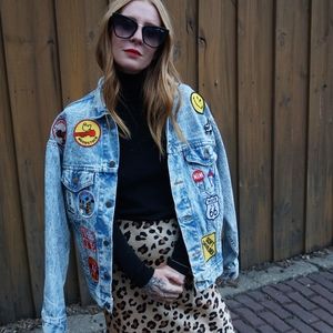 Vintage Levi's Patched Up Jean Jacket
